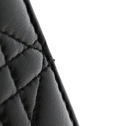 Christian Dior Lambskin Cannage Large Dioraddict Flap Bag Black 12 of 14