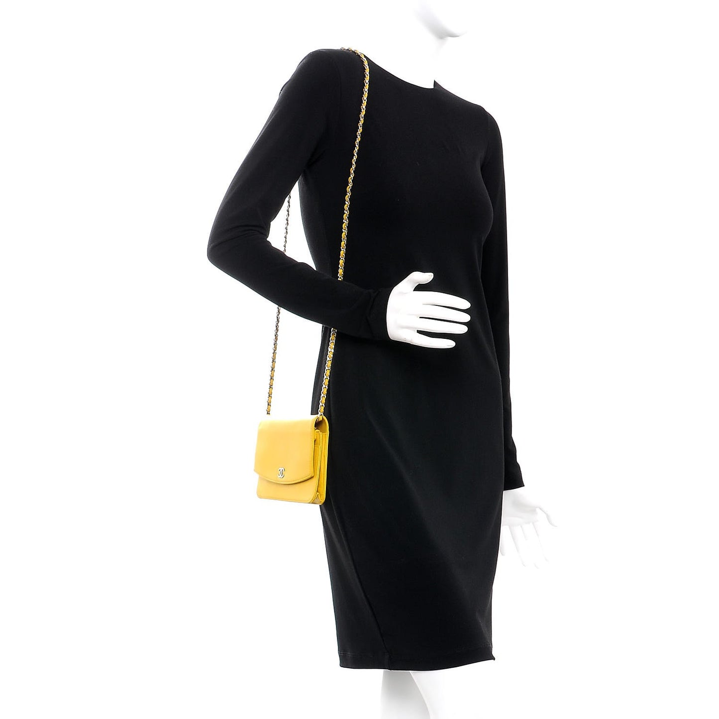 Caviar Sevruga Wallet on Chain WOC Yellow