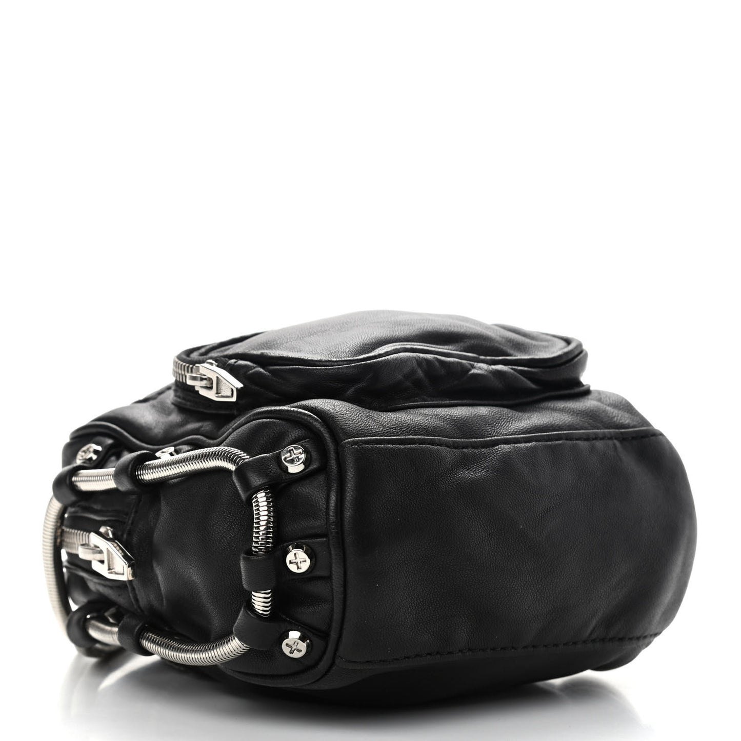 Lambskin Mini Brenda Chain Camera Bag Black