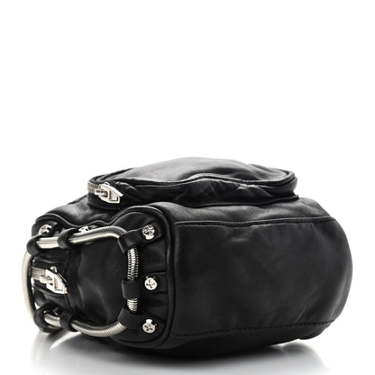 Alexander Wang Lambskin Mini Brenda Chain Camera Bag Black 4 of 9
