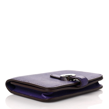 Hermes Evercolor Dogon Card Case Violet 4 of 9