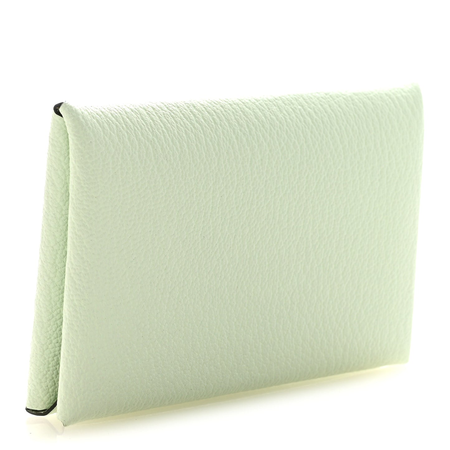 Chevre Mysore Calvi Card Case Vert Fizz