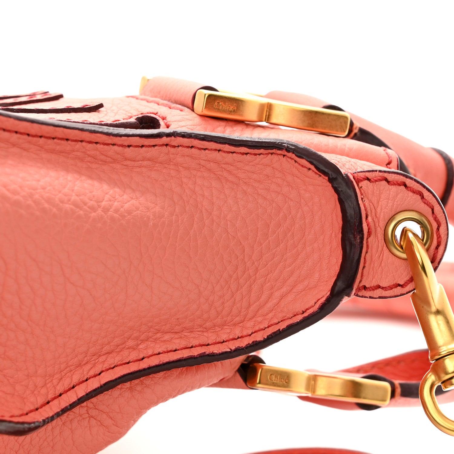 Chloe Calfskin Medium Marcie Satchel Pink 11 of 11