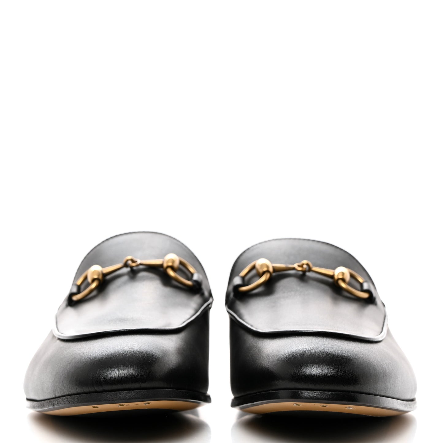 Calfskin Horsebit Mens Jordaan Loafers 7 Black