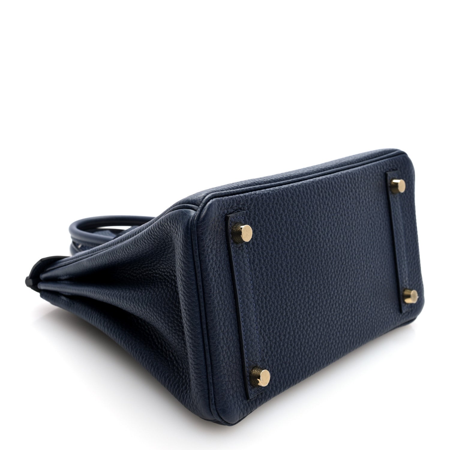 Hermes Togo Birkin 25 Bleu Nuit 4 of 11
