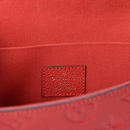 Louis Vuitton Empreinte Pochette Felicie Chain Wallet Scarlet 5 of 11