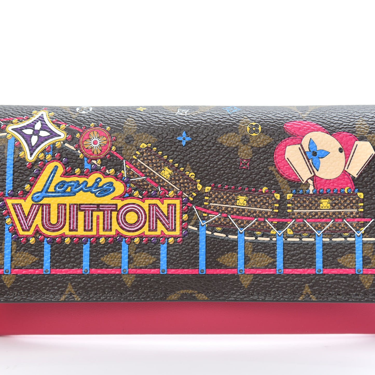 Monogram 2020 Christmas Animation Roller Coaster Woody Glasses Case Pivoine