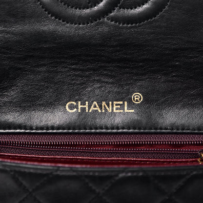 Chanel Lambskin Quilted Mini Square Flap Black 6 of 10