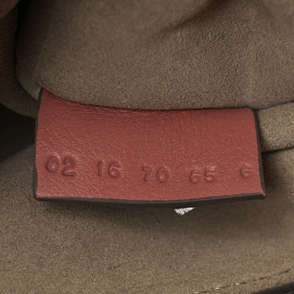 Chloe Suede Smooth Calfskin Drew Shoulder Bag Misty Rose 6 of 9