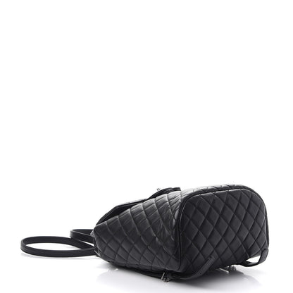 Chanel Lambskin Quilted Small Urban Spirit Backpack Black 4 of 8