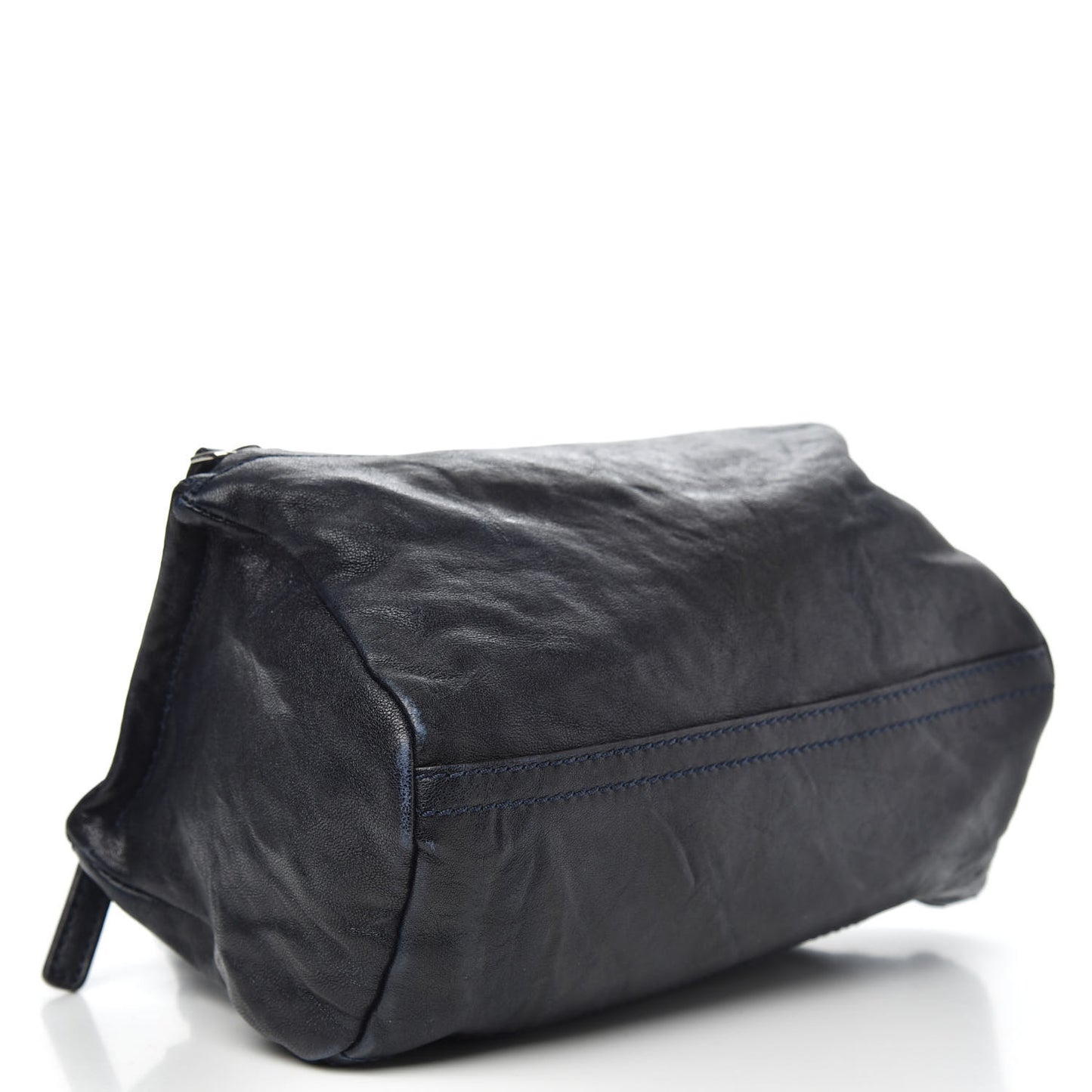 Tumbled Sheepskin Small Pandora Navy