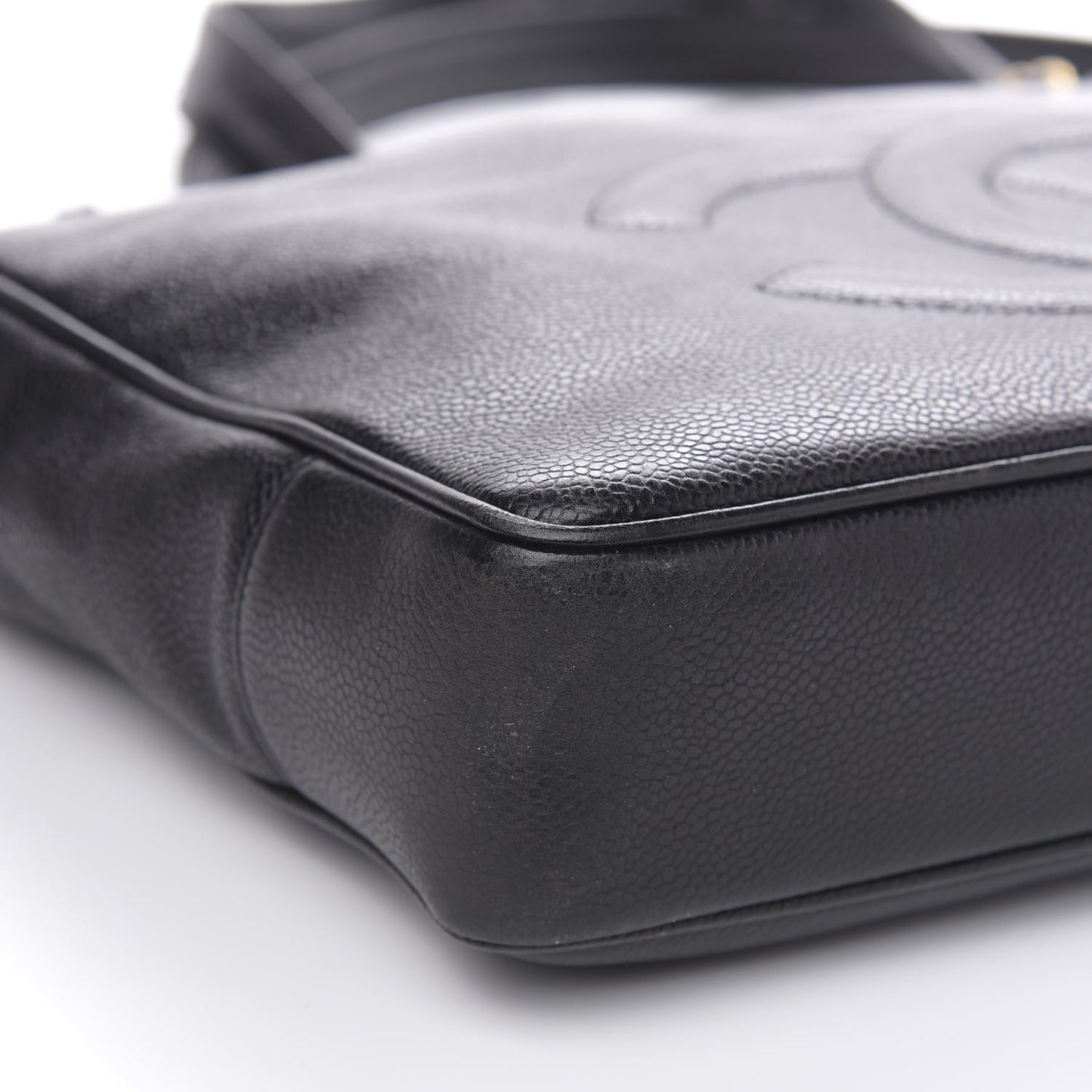 Caviar CC Shoulder Bag Black
