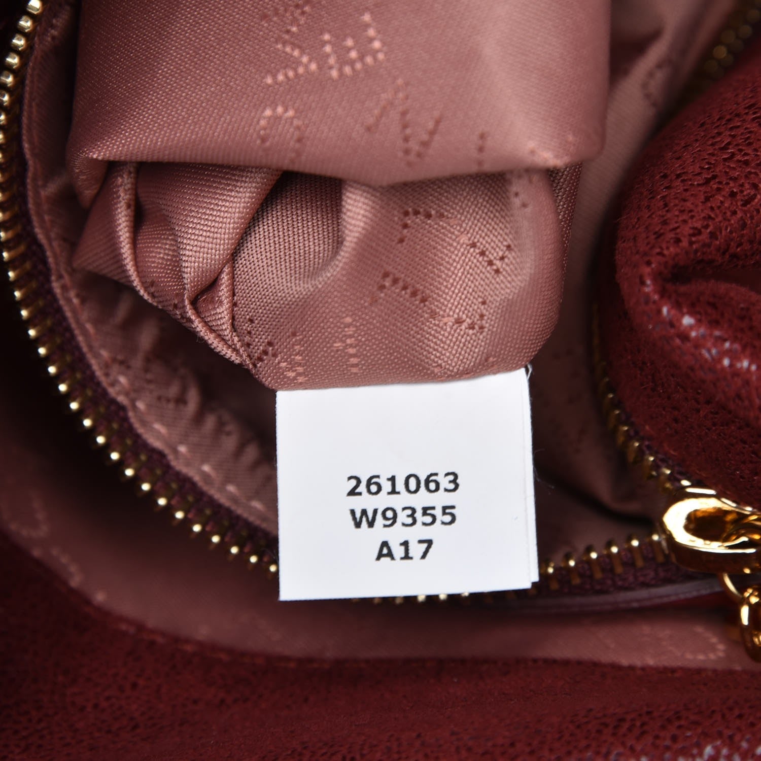 Stella McCartney Shaggy Deer Small Falabella Tote Ruby 7 of 8