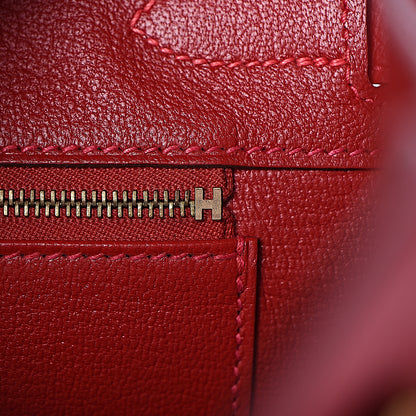 Hermes Epsom Birkin 30 Rouge Casaque 20 of 49
