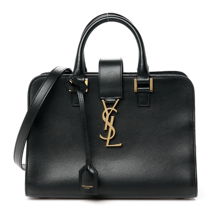 Saint Laurent Calfskin Monogram Baby Cabas Black 1 of 13