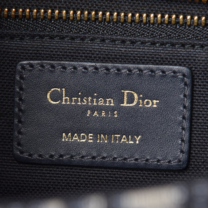 Christian Dior Oblique 30 Montaigne Flap Bag Blue 8 of 9