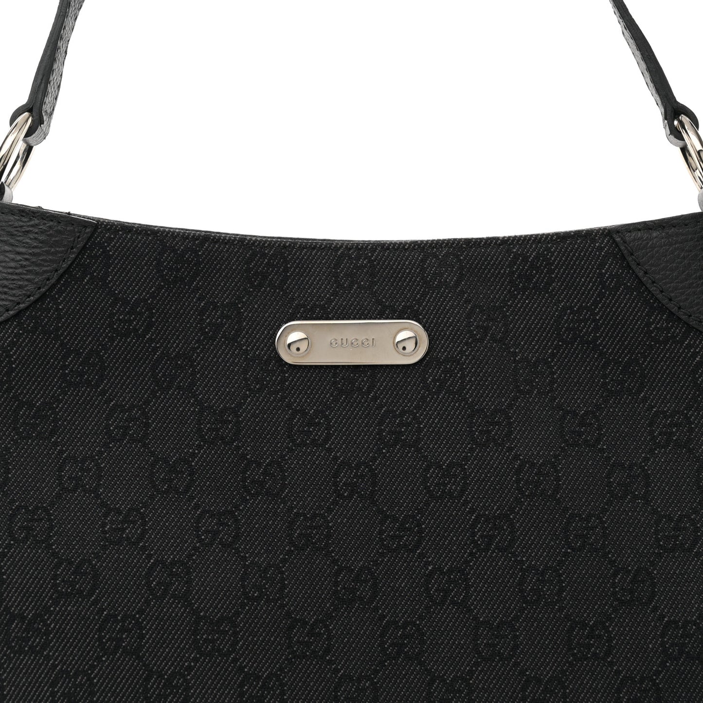 Monogram Shoulder Bag Black