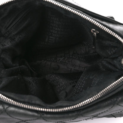 Chanel Lambskin Quilted Accordion Flap Black 5 of 10