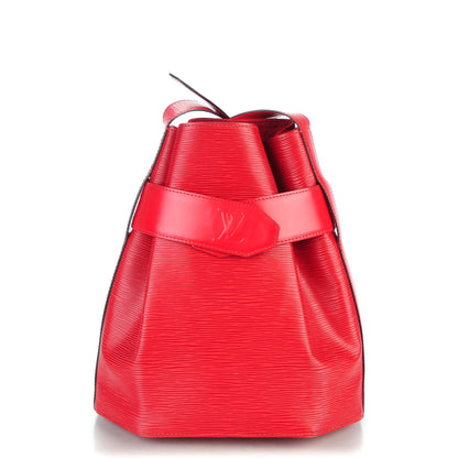 Louis Vuitton Epi Sac D'Epaule Castillan Red 1 of 6