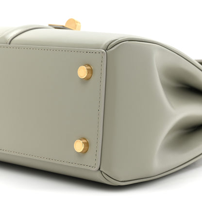 Celine Satinated Calfskin Small 16 Top Handle Bag Green Clay 12 of 13