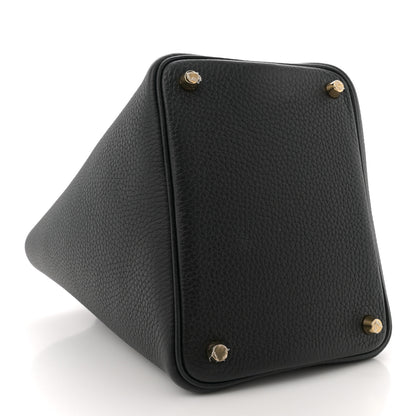 Hermes Taurillon Clemence Picotin Lock 18 PM Black 4 of 11