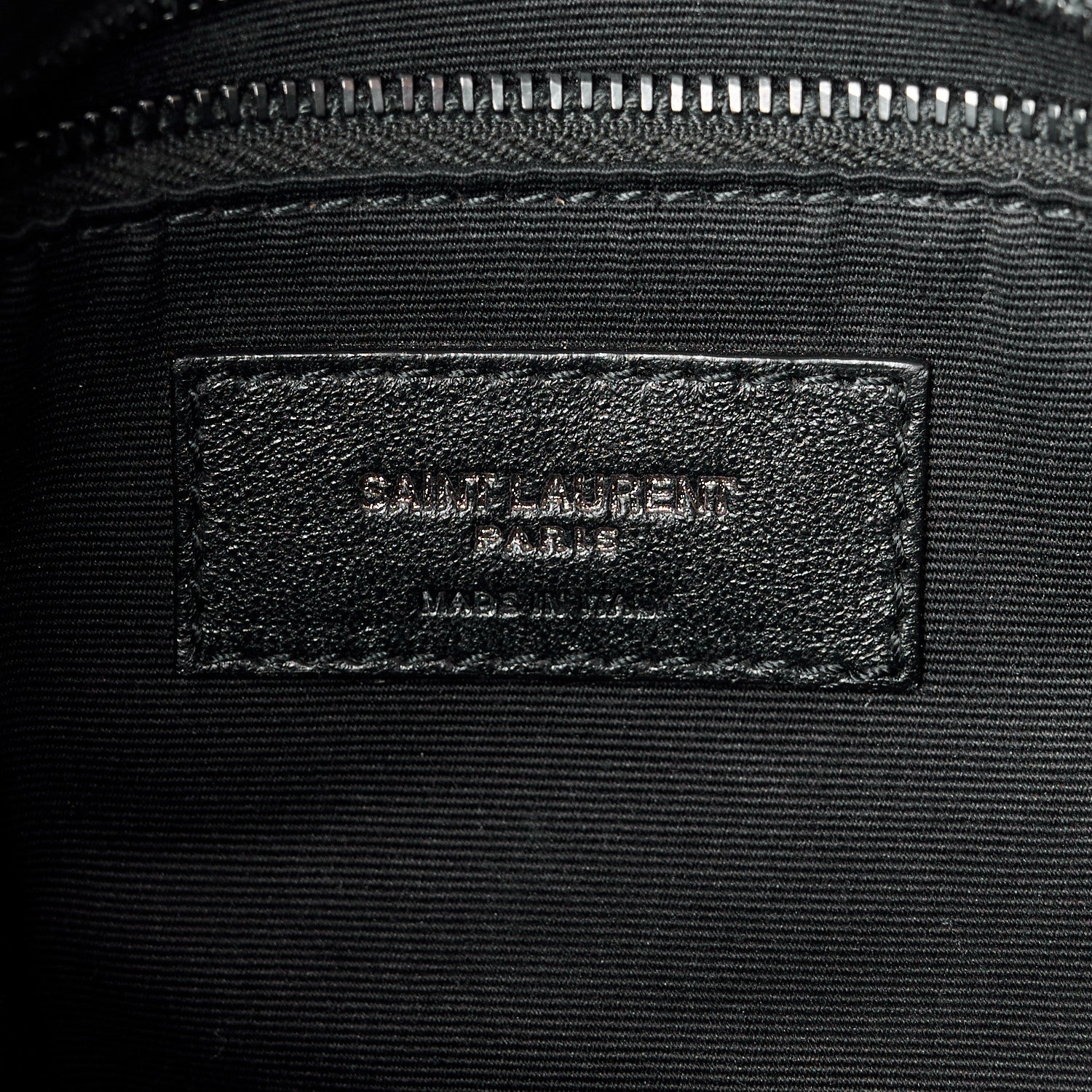 Saint Laurent Lambskin Quilted Monogram Monochrome Small Loulou Puffer Chain Satchel Black 6 of 11