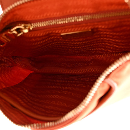 Prada Nylon Crossbody Bag Orange 5 of 9