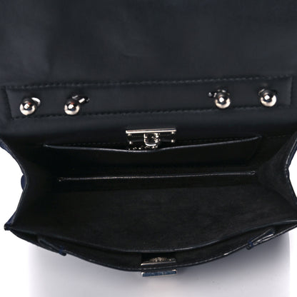 Proenza Schouler Nubuck Medium Hava Top Handle Bag Indigo 4 of 9