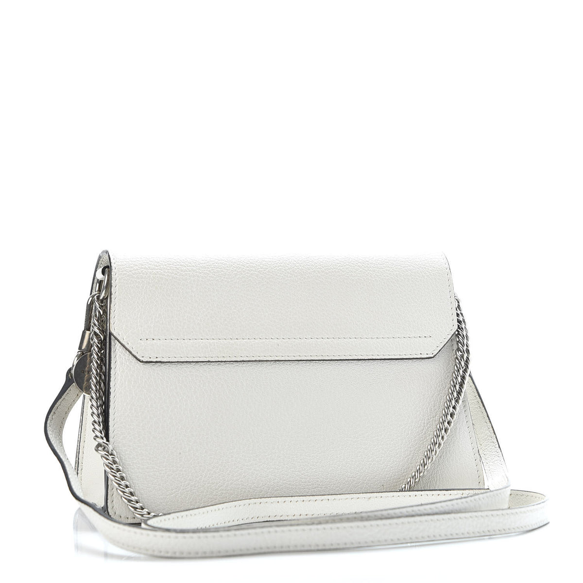 Goatskin Small GV3 Shoulder Bag White