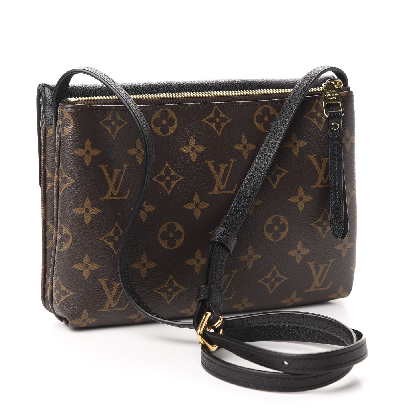 Monogram Twice Pochette Black
