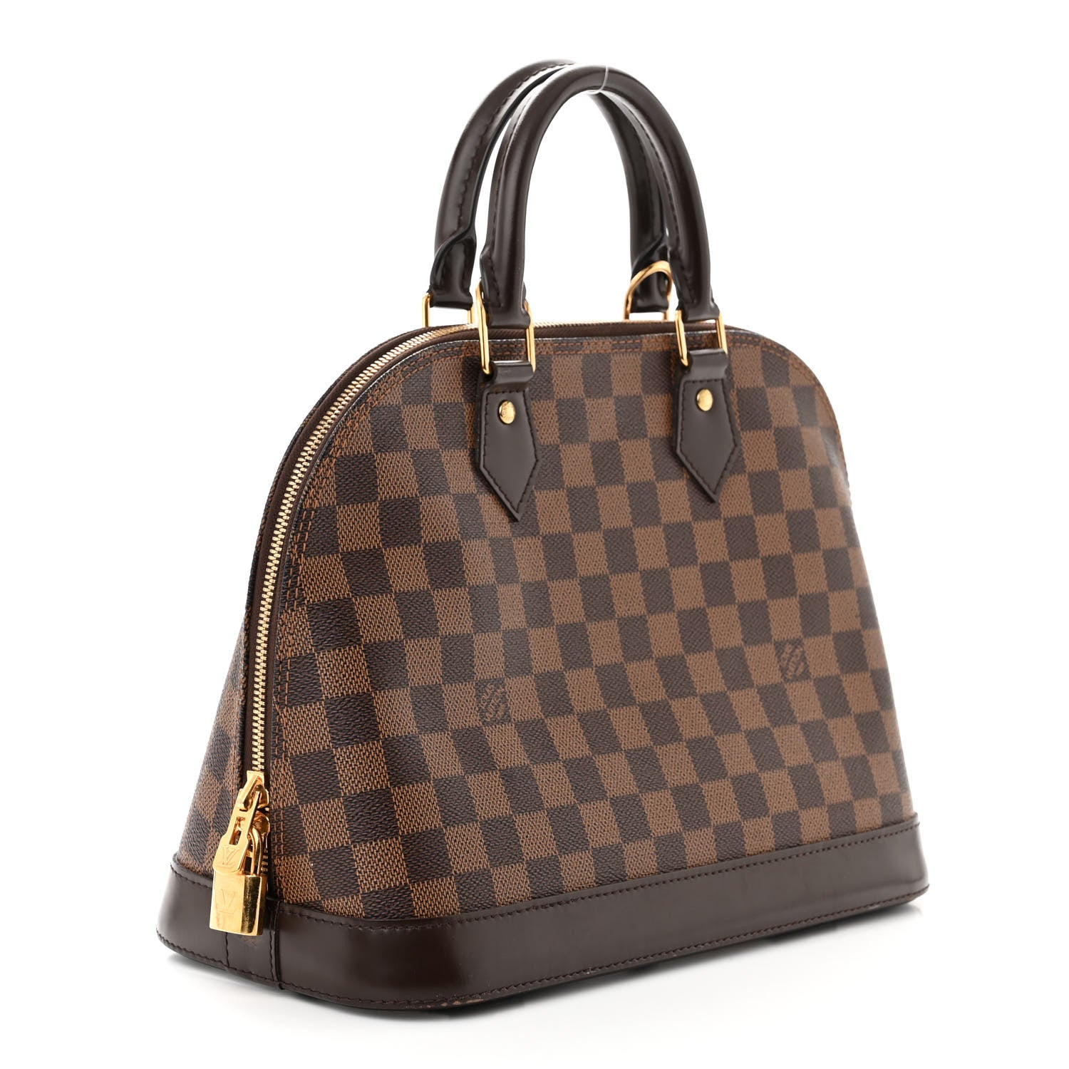 Louis Vuitton LOUIS VUITTON Damier Ebene Alma PM 3 of 13