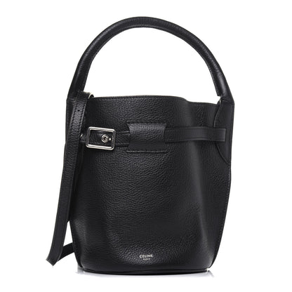 Celine Supple Grained Calfskin Nano Big Bag Bucket Black 1 of 16