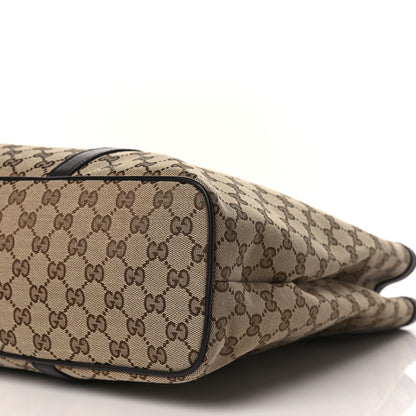 Gucci GG Monogram Large Joy Tote Bag Dark Brown 9 of 9