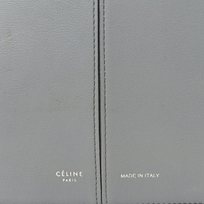 Celine Smooth Calfskin Medium Tri-Fold Bag Pearl Grey 6 of 10