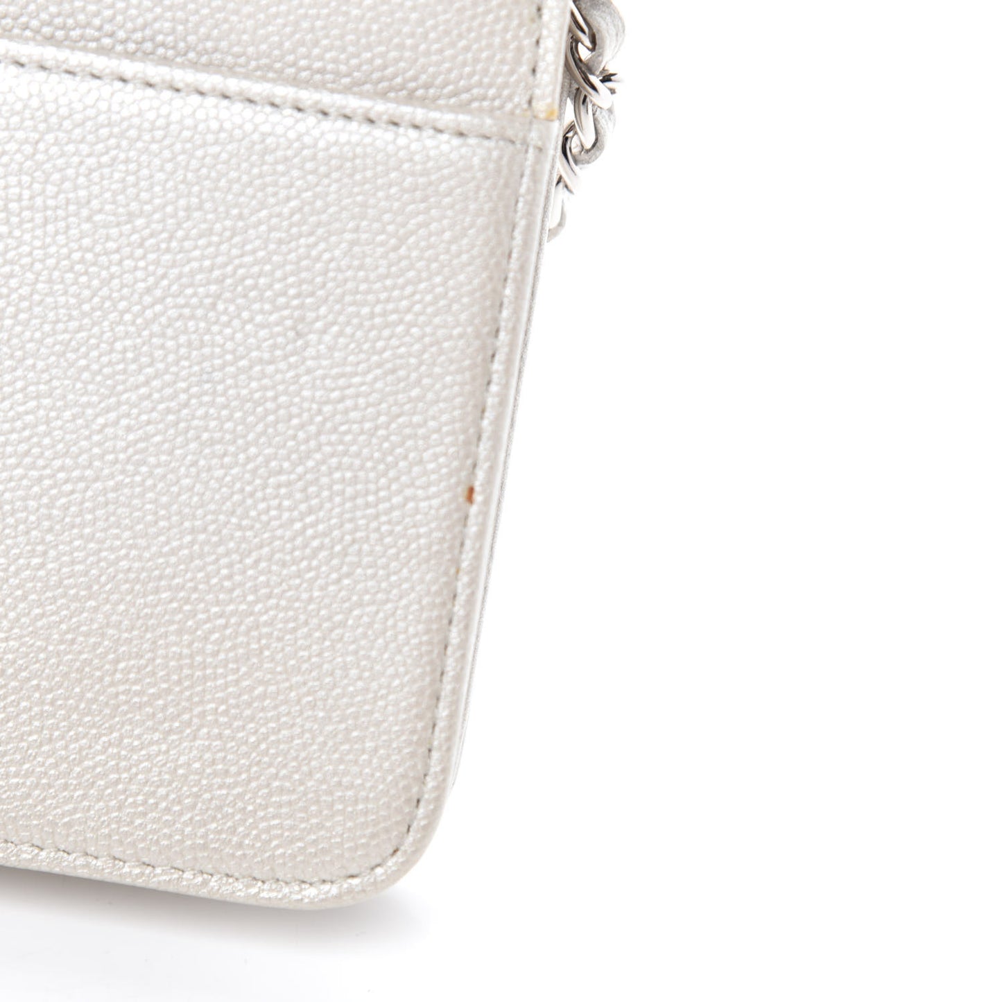 Caviar Sevruga Wallet on Chain WOC Silver