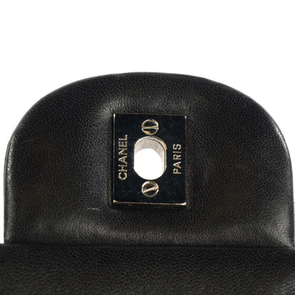 Chanel Lambskin Quilted Maxi Double Flap Black 5 of 8