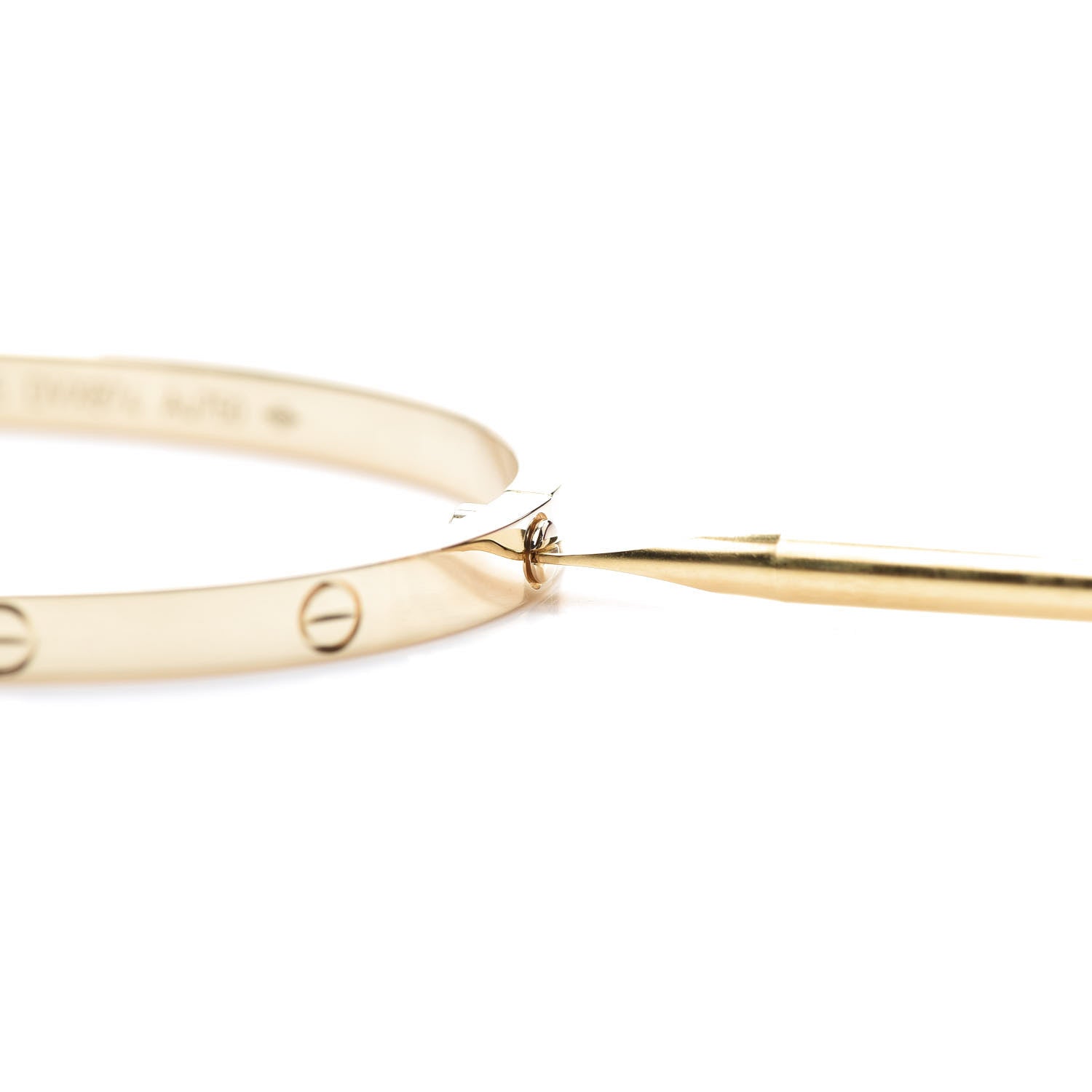 Cartier 18K Yellow Gold Small LOVE Bracelet 15 8 of 12
