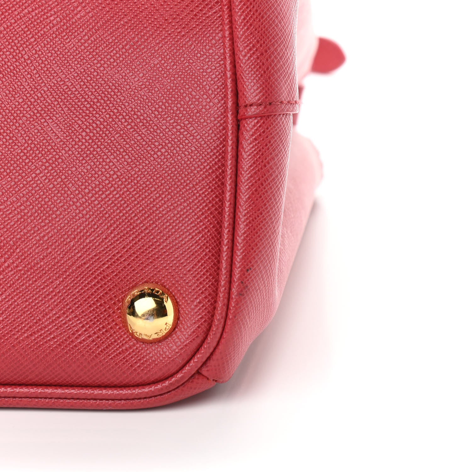 Prada Saffiano Medium Galleria Double Zip Tote Fuoco 11 of 14