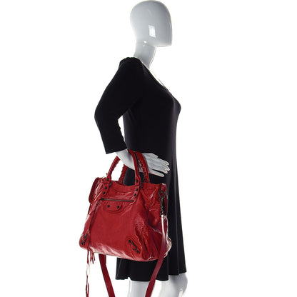 Balenciaga Agneau Classic Hardware Velo Sang 3 of 24