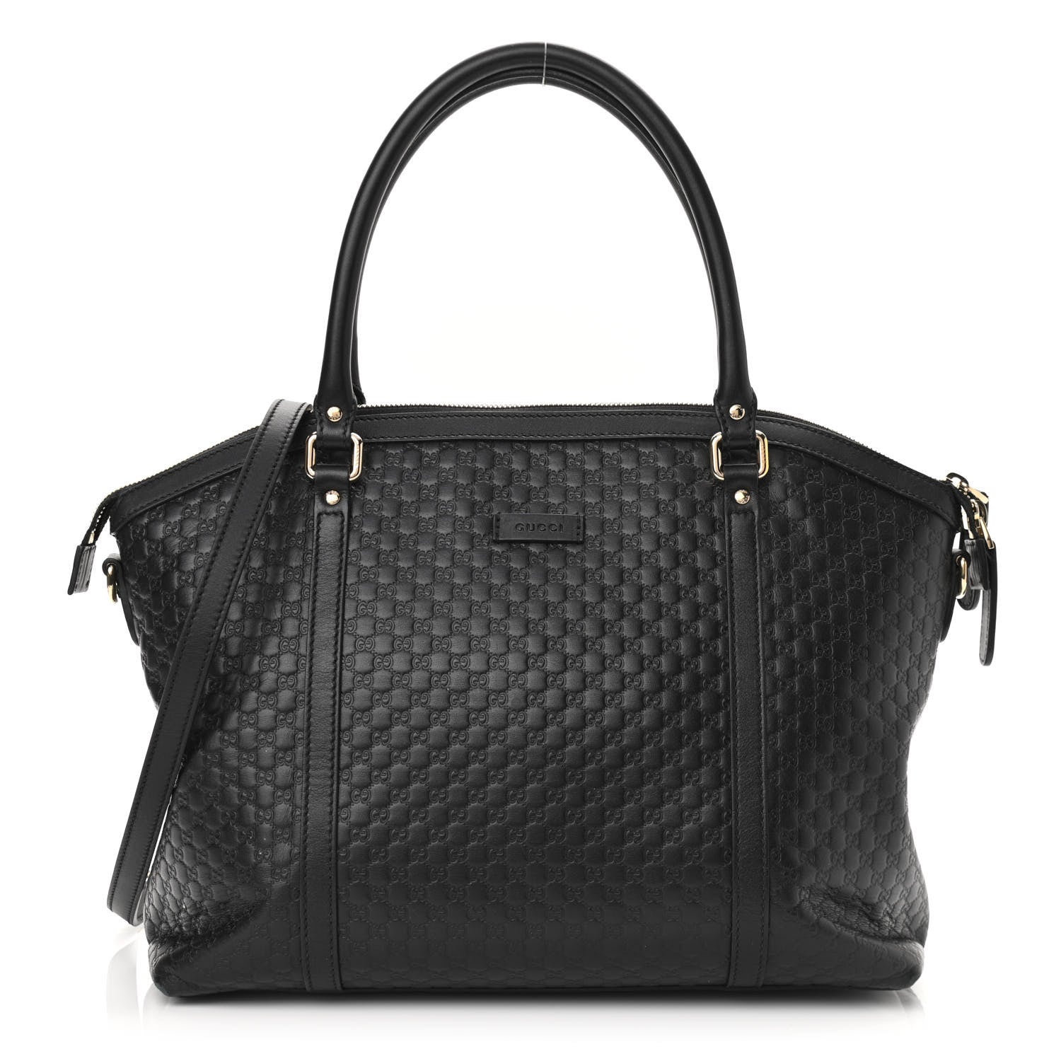Gucci Soft Microguccissima Dome Satchel Black 1 of 11