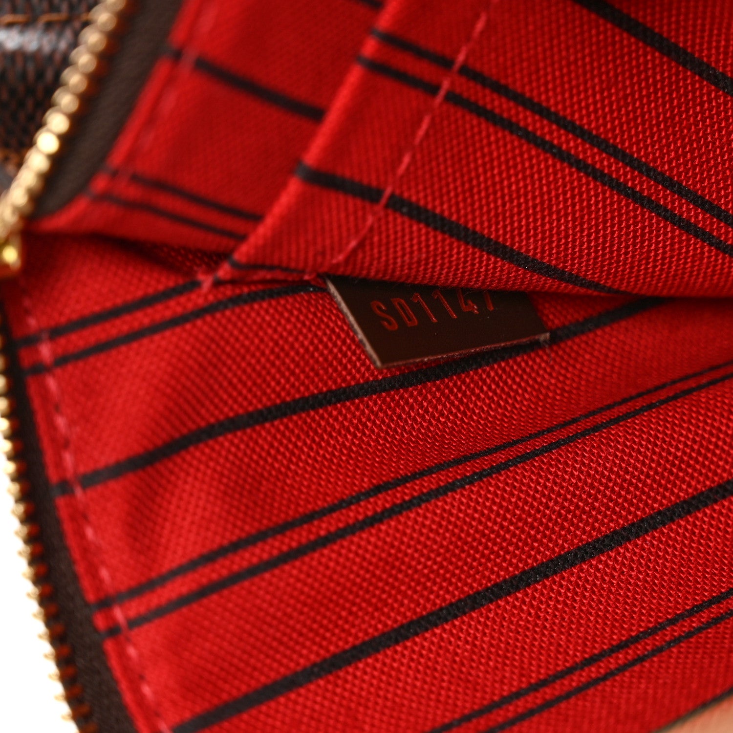Louis Vuitton Damier Ebene Neverfull MM GM Pochette 7 of 7