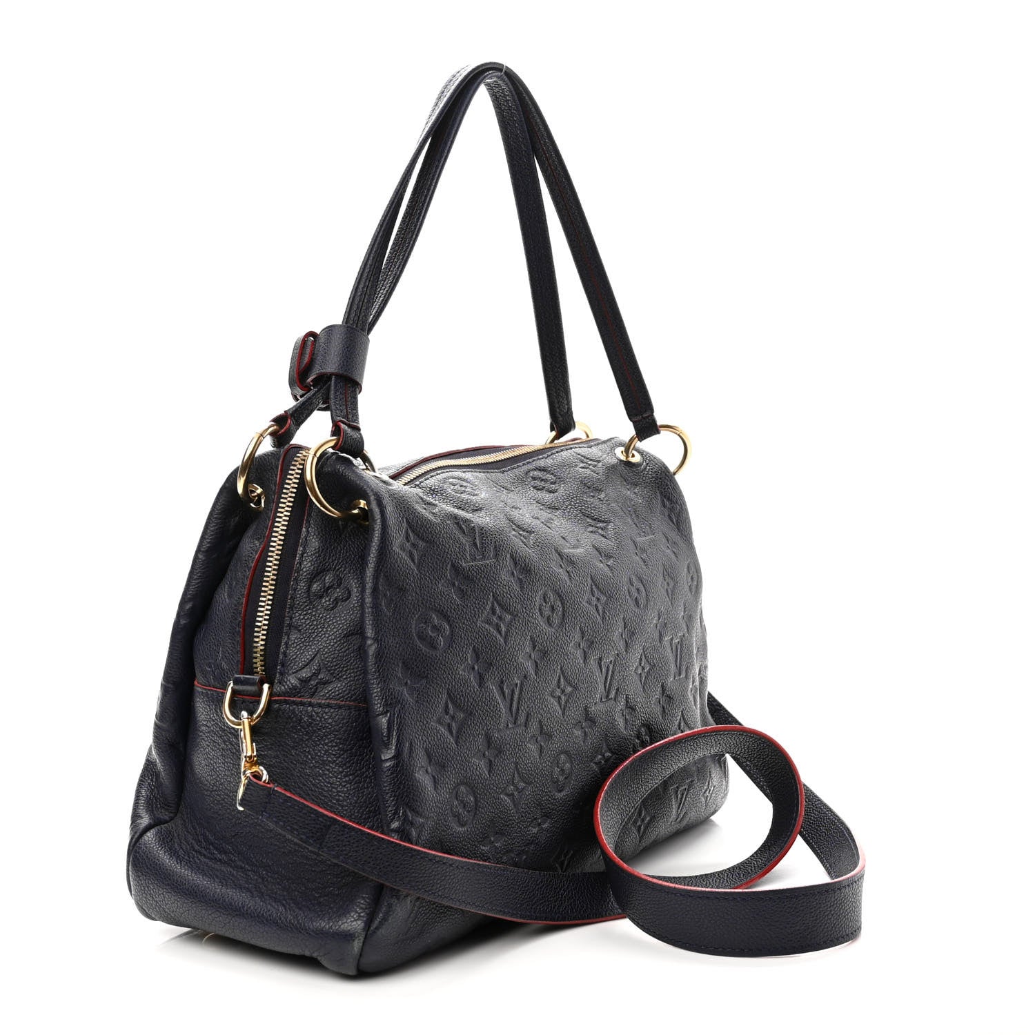 Louis Vuitton Empreinte Ponthieu MM Marine Rouge 3 of 11