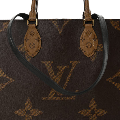 Louis Vuitton Reverse Monogram Giant Onthego MM 7 of 17