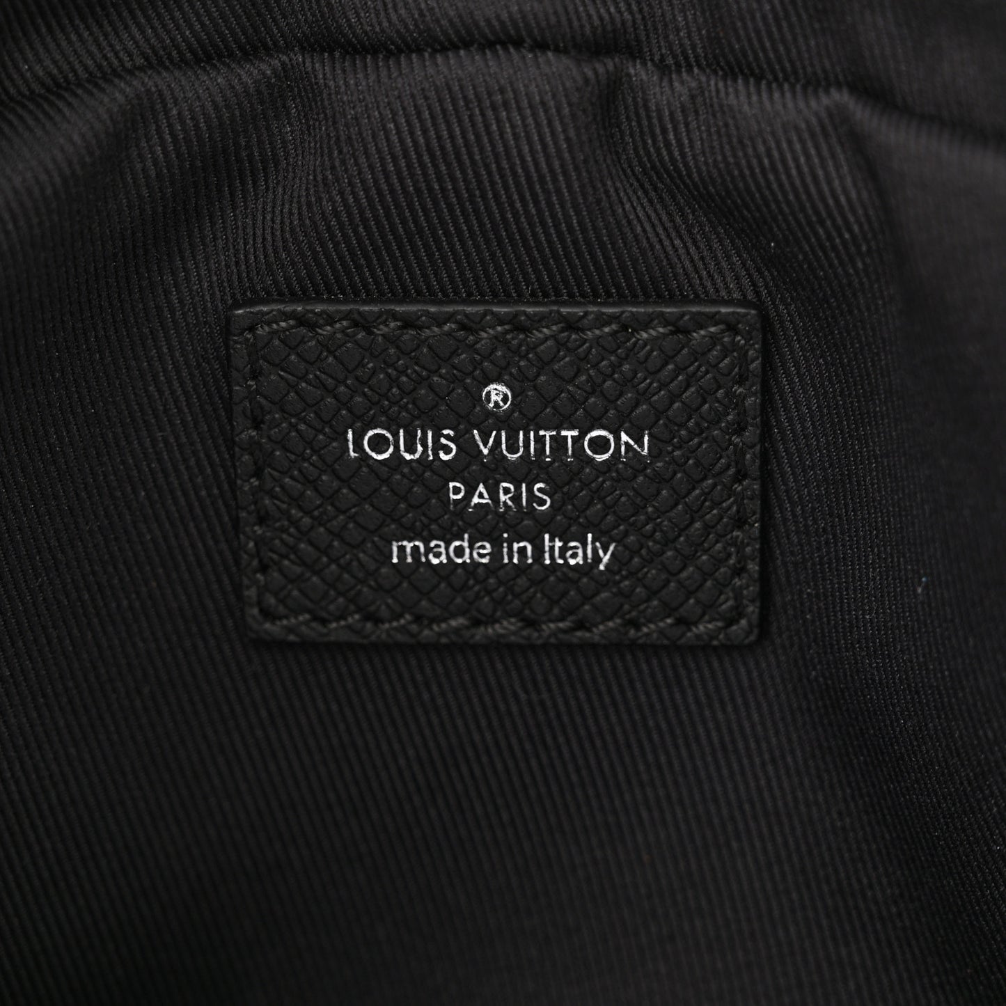 Taiga Monogram Eclipse Outdoor Bum Bag Black