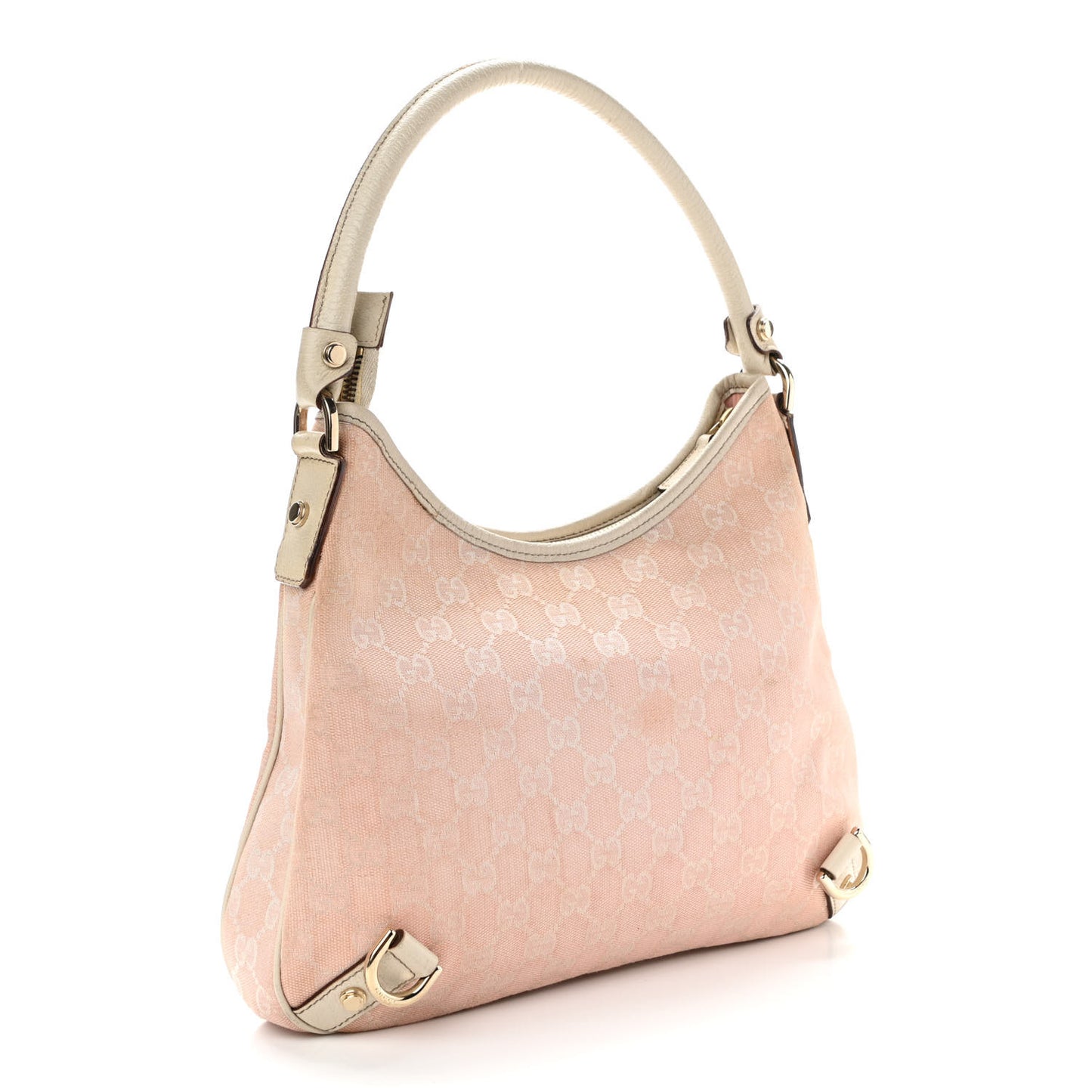 Monogram Medium Abbey D Ring Hobo Pink