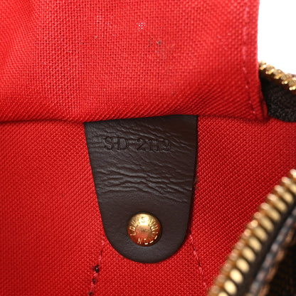 Louis Vuitton Damier Ebene Speedy Bandouliere 25 7 of 10