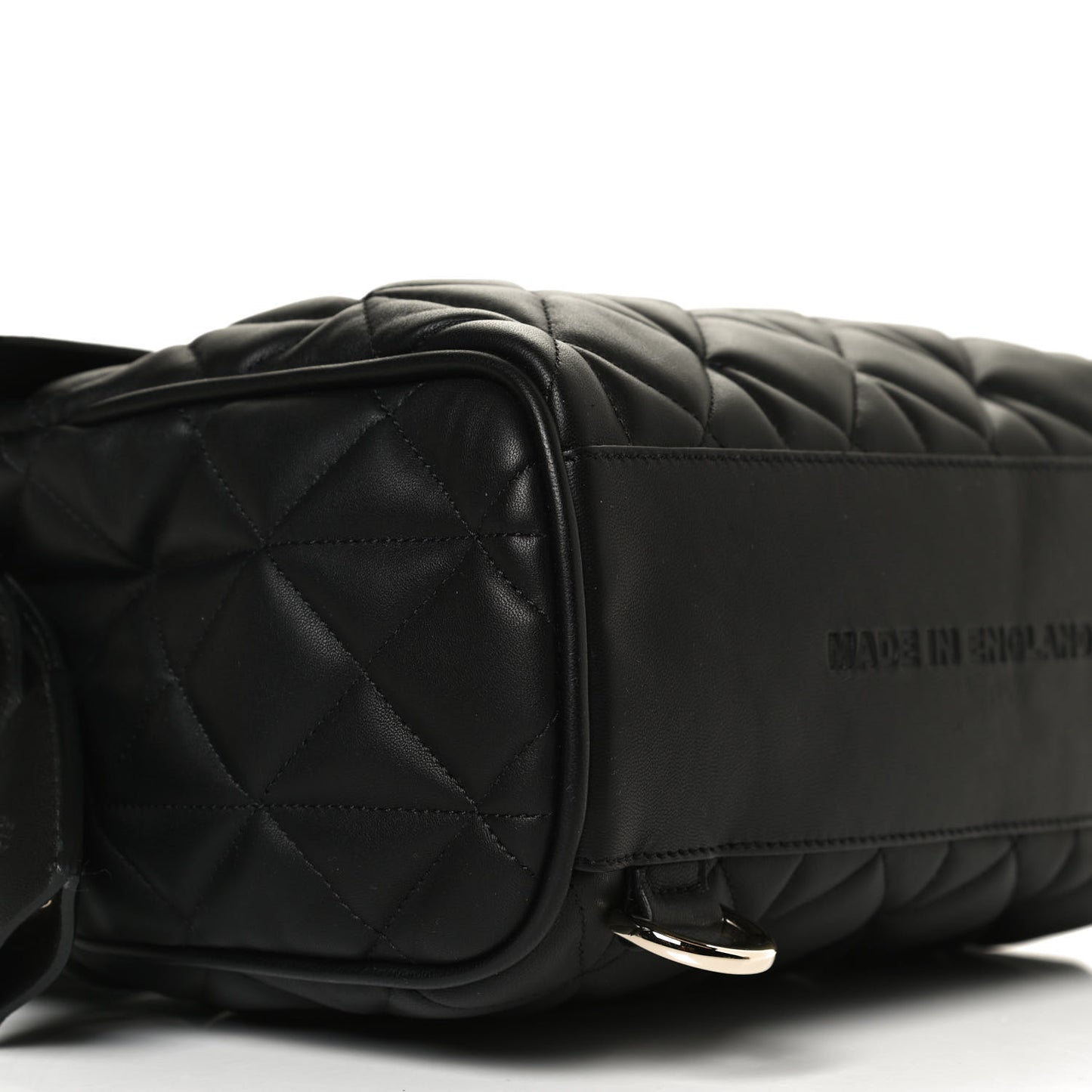 Nappa Quilted Mini Cara Delevingne Convertible Bag Black