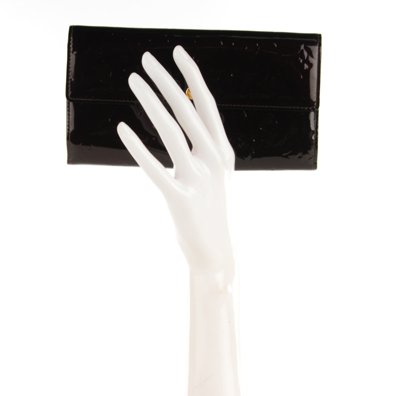 Louis Vuitton Vernis Sarah Wallet Amarante 2 of 7