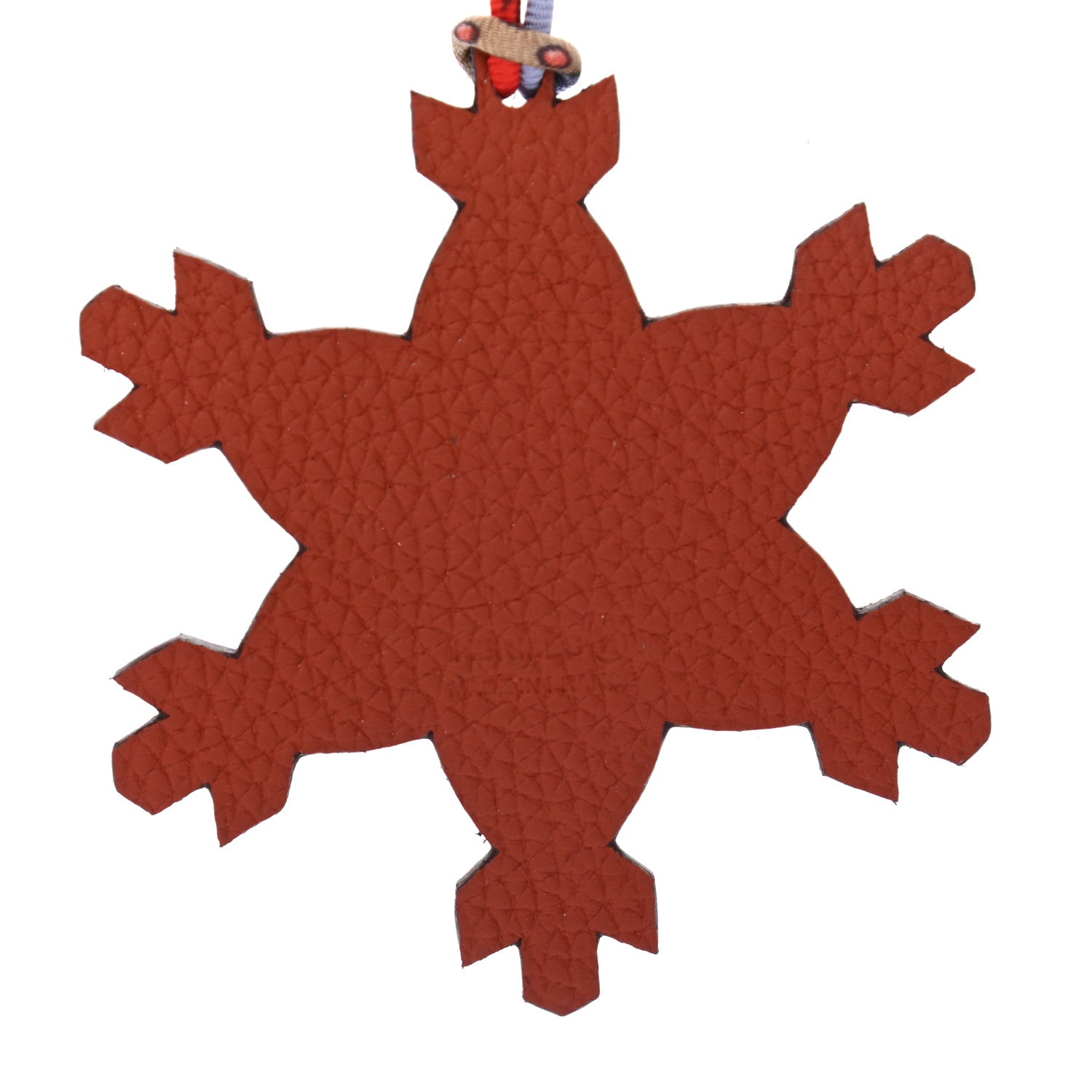 Hermes Togo Epsom Petit H Snowflake Bag Charm Multicolore 3 of 3