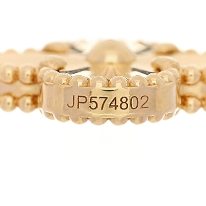 Van Cleef & Arpels 18K Yellow Gold 5 Motifs Guilloche Vintage Alhambra Bracelet 4 of 5